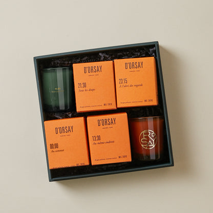 Coffret découverte 6 bougies 80g | D'ORSAY Paris